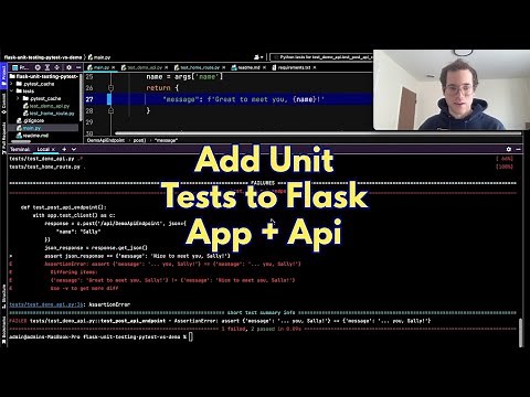 Add Unit Tests to Flask App and API with Pytest