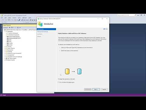 Migrating SQL Database On-Premise to Azure SQL Database through SSMS