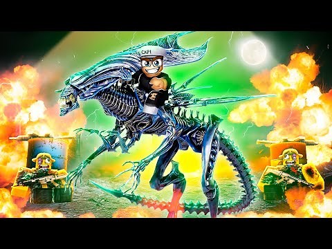 Becoming the ALIEN QUEEN in ROBLOX