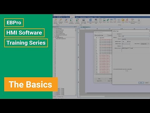 EBPro HMI Software Training: The Basics