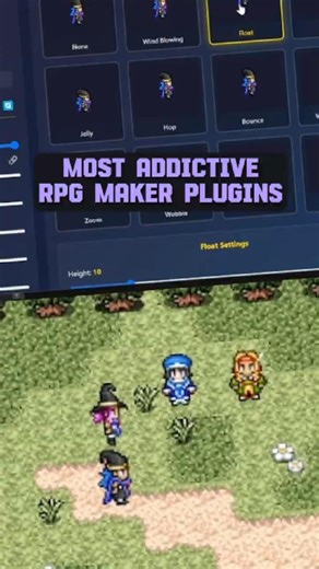 Top 3 RPG Maker Plugins that are fun to use #rpgmaker #gamedev #rpgmakermz