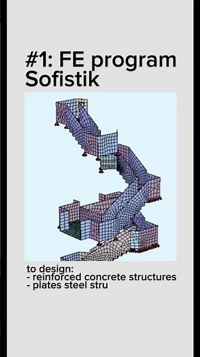 Software programs I use as a structural engineer #sofistik #rfem #bluebeam #hilti