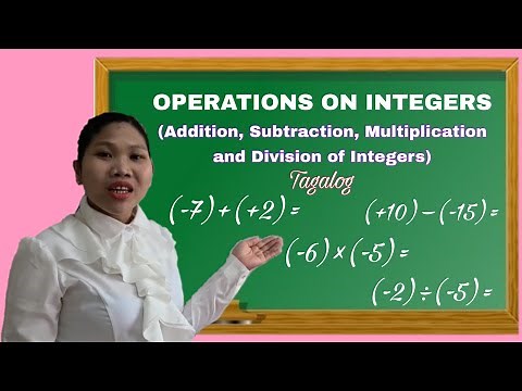 OPERATIONS ON INTEGERS