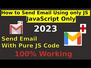 How to send Email using JavaScript Only - 100% working