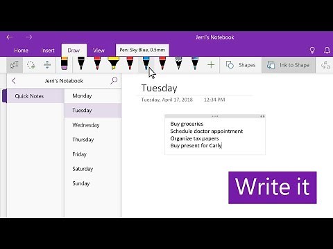 Create a to-do list with OneNote