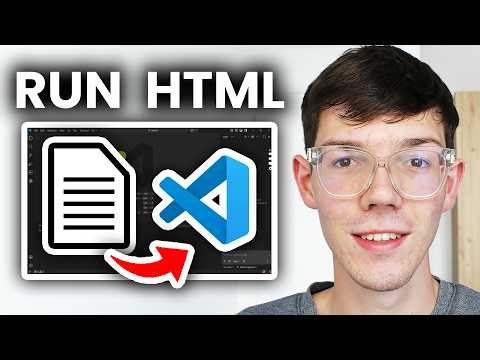 How To Run HTML Files With Visual Studio Code - VS Code