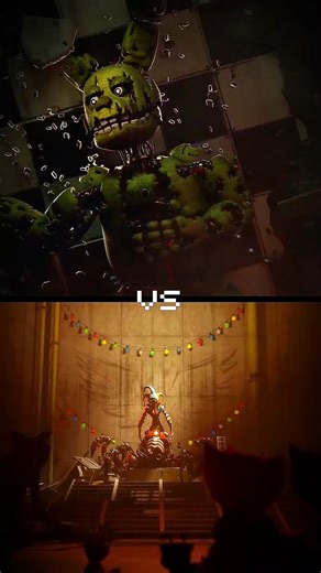 springtrap vs. prototype ‪@Mob_Entertainment‬ ‪@animdude‬ #fypシ゚viral #fnaf #poppyplaytime