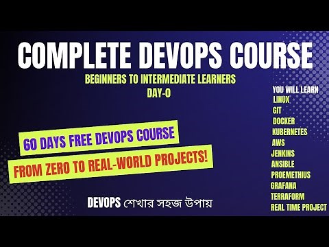 Complete DevOps Course – 60 Days from Zero to Pro With Real-World Projects