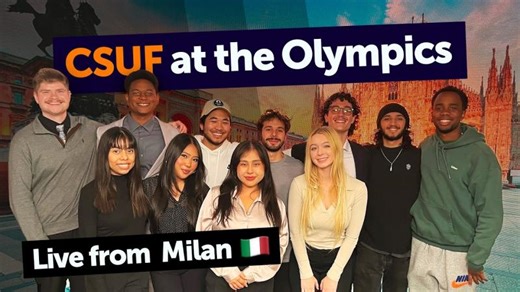 CSUF at the 2026 Winter Olympics | Live from Milan | Jonathan Mansour