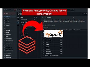 15. Read and Analyse Unity Catalog Tables using PySpark