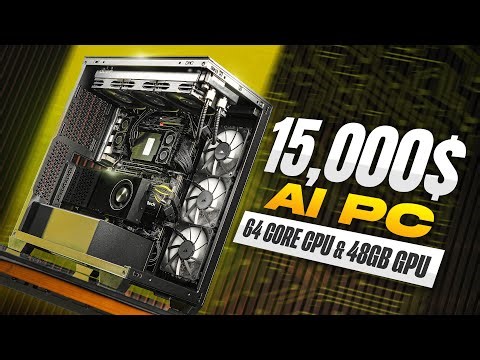 $15,000 Ultimate AI Model Training PC Build | Threadripper 7980X + RTX A6000 Beast