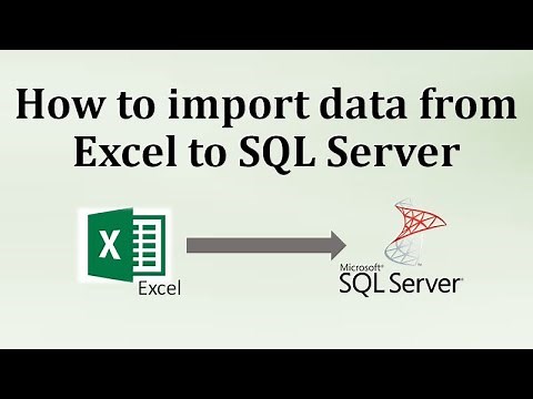 How to import data from excel to SQL server || Import excel data to SQL || Ms SQL