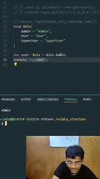Enum in TypeScript Explained in 1 Minute 🔥 #codingsstudio31