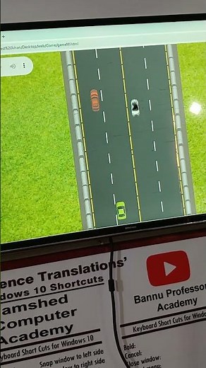 Simple Car Game in Html CSS and JavaScript