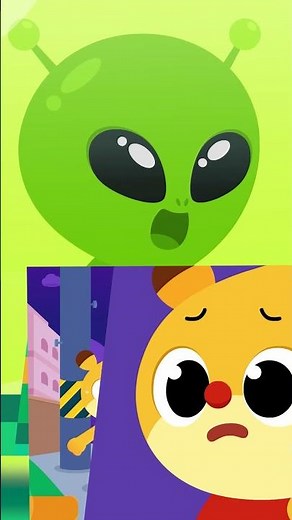 [#ChitaBú] 🛸👽 El extraterrestre 👽🛸 | 👽¡Un alien! 👽 | #Cheetahboo en español | #Shorts