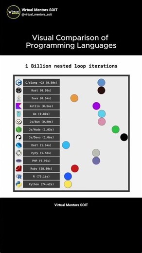 Language Speed Showdown 🏎️ | VMSOIT.