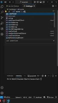 ⚡ Hoisting in JavaScript Explained in 60 Seconds! 🚀