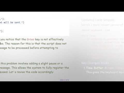 How to Fix the Enter Key Not Working in Python