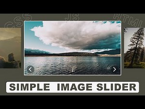 Simple Image Slider using HTML, CSS, and JavaScript | Step By Step Tutorial