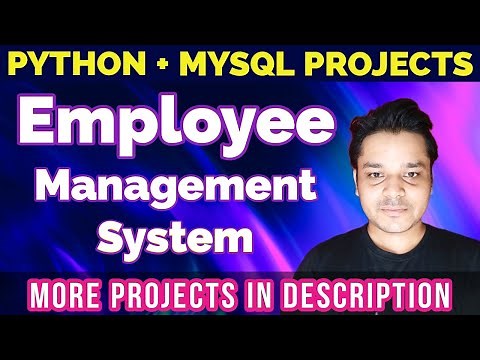 Employee Management System | Python Project | CBSE