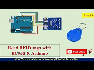 32 Read RFID tag with RC522 and Arduino