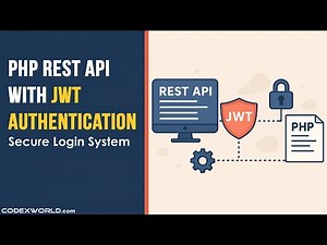 Build a Secure REST API in PHP with JWT Authentication | Complete Step-by-Step Tutorial