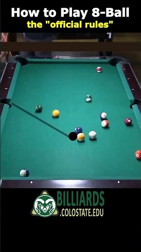 HOW TO PLAY 8 BALL … The “Official Rules” of Pool