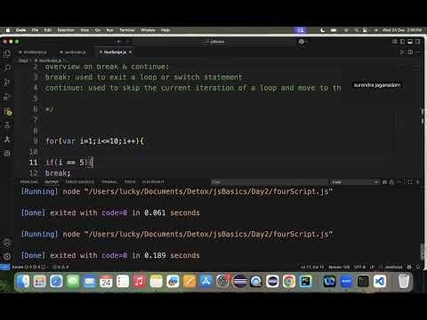 Break & Continue Statements in JavaScript (With Examples)