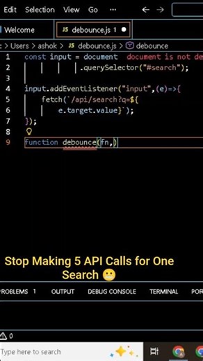 Debounce Explained in 60 Seconds 🔥