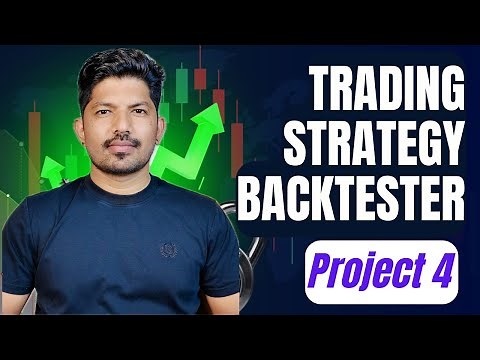 Quantitative Trading Project 4 | Trading Strategy Backtester #algotrading