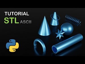 Write an STL (ASCII) File in PYTHON || TUTORIAL