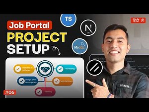 #6: Next.js Job Portal App Setup with TypeScript & ShadCN UI🔥