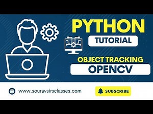 Object Tracking with OpenCV Python Tutorial | Learn CV Basics Fast #OpenCV #Python #MachineLearning