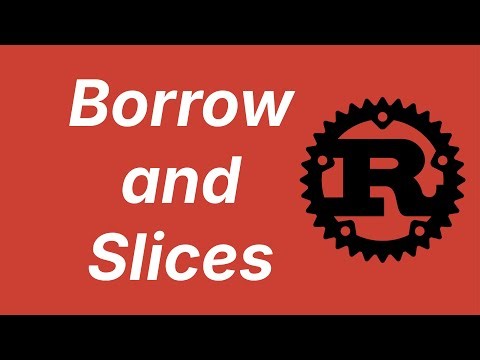 Examples of borrow rules with slices | Learn Rust part 25