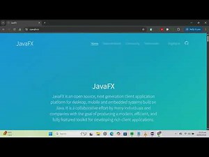Install Java FX using Eclipse IDE for Java Developers 2024