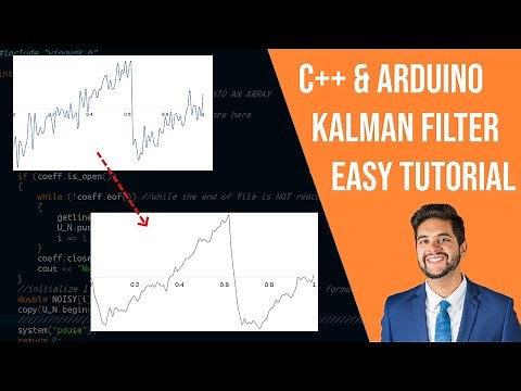 C++ & Arduino Tutorial - Implement a Kalman Filter - For Beginners
