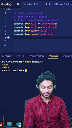 🌌 Undefined vs. Null: The Void Battle in JavaScript! 🥊 #javascript