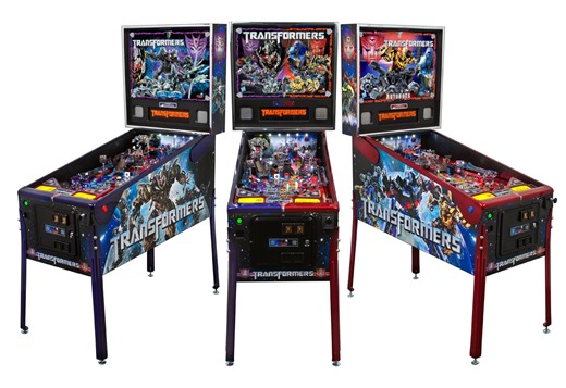 STERN Pinball Transformers LE Pinball Machines: Images and Demo Videos