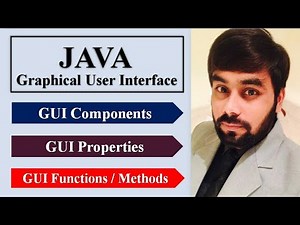 Java Graphical User Interface | GUI Component Properties | Java Functions | Java Methods | GUI |