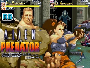 1994 [60fps] Alien vs. Predator (Euro) 2Players Human Team Hardest Nomiss ALL