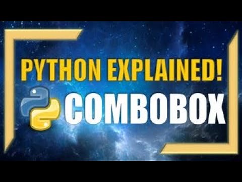 How to Create a COMBOBOX Using Python!!