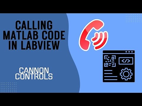 Calling MATLAB Code in LabVIEW
