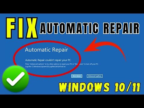 5 Ways to FIX Automatic Repair Loop in Windows 10/11 (100% Solves)
