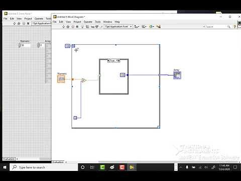 LabVIEW For Loop, Graphs, Case Structure, Arrays