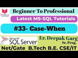 33- CASE in SQL | Conditional Logic and Case Statements in SQL Queries