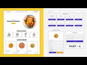 Complete Responsive Food / Restaurant Website Design With Admin Panel - Update Profile And Address