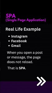 SPA Explained in 30 Seconds ⚡ | Single Page Application