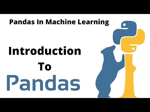 Pandas In Machine Learning | Introduction | Tamil Explained