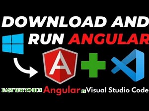 How to Setup and Run Angular App in Visual Studio Code | Angular Project