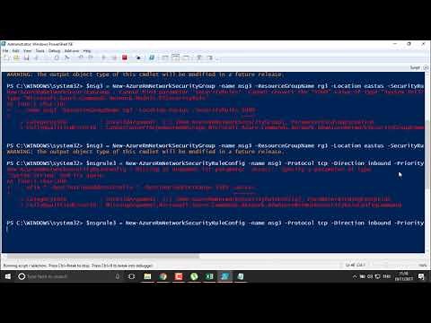 Azure - VM Using Azure PowerShell Configuration